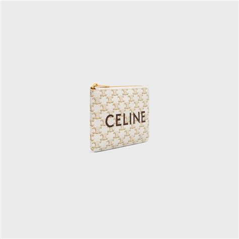 celine card holder green|Celine coin holder for women.